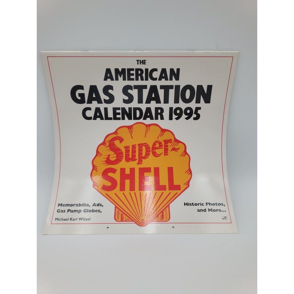 VTG 1995 The American Gas Station Calendar Michael Karl Witzel Petroliana